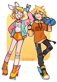 100 Kagamine Collab 2021