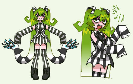 Beetlejuice Miku